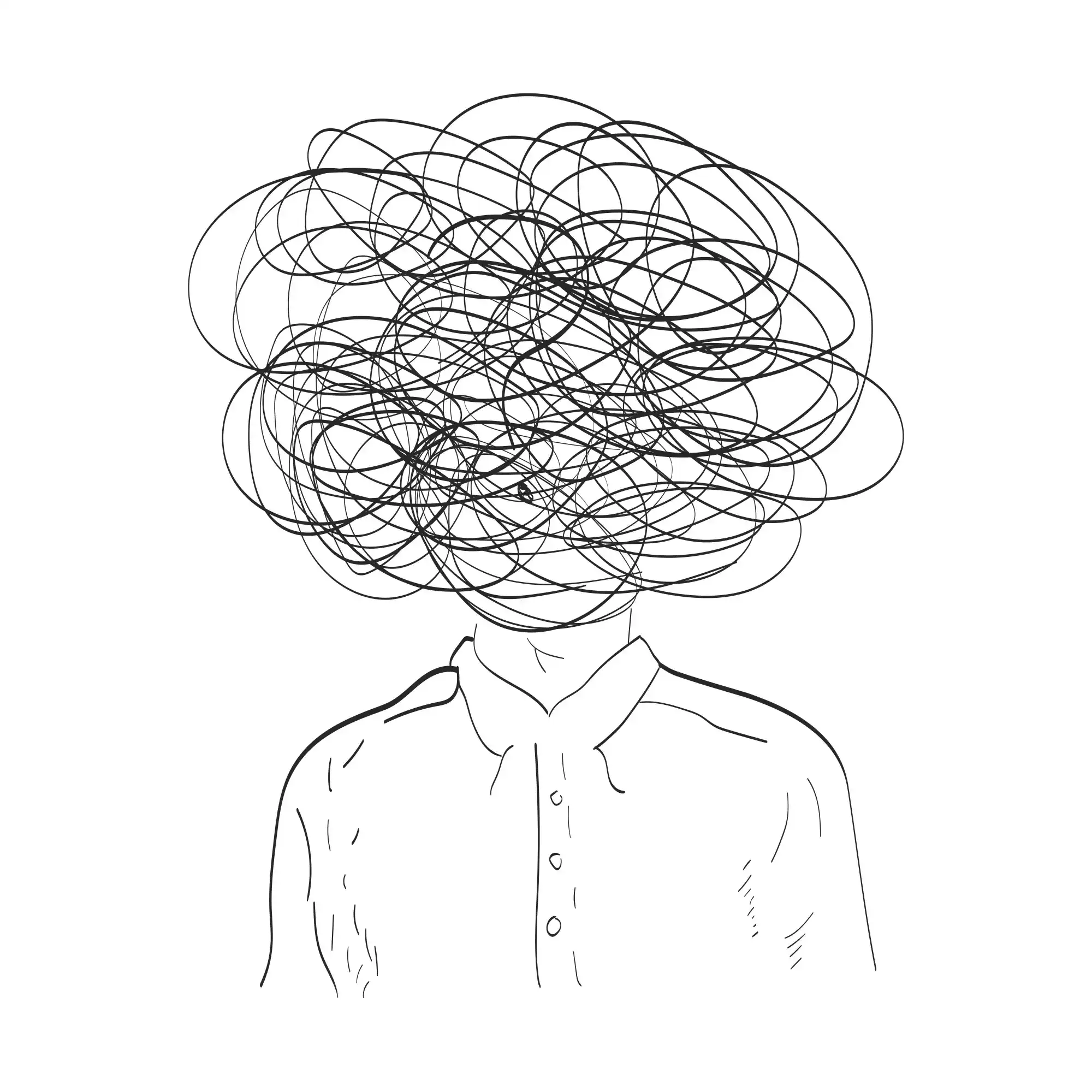 mind tegning i stort format